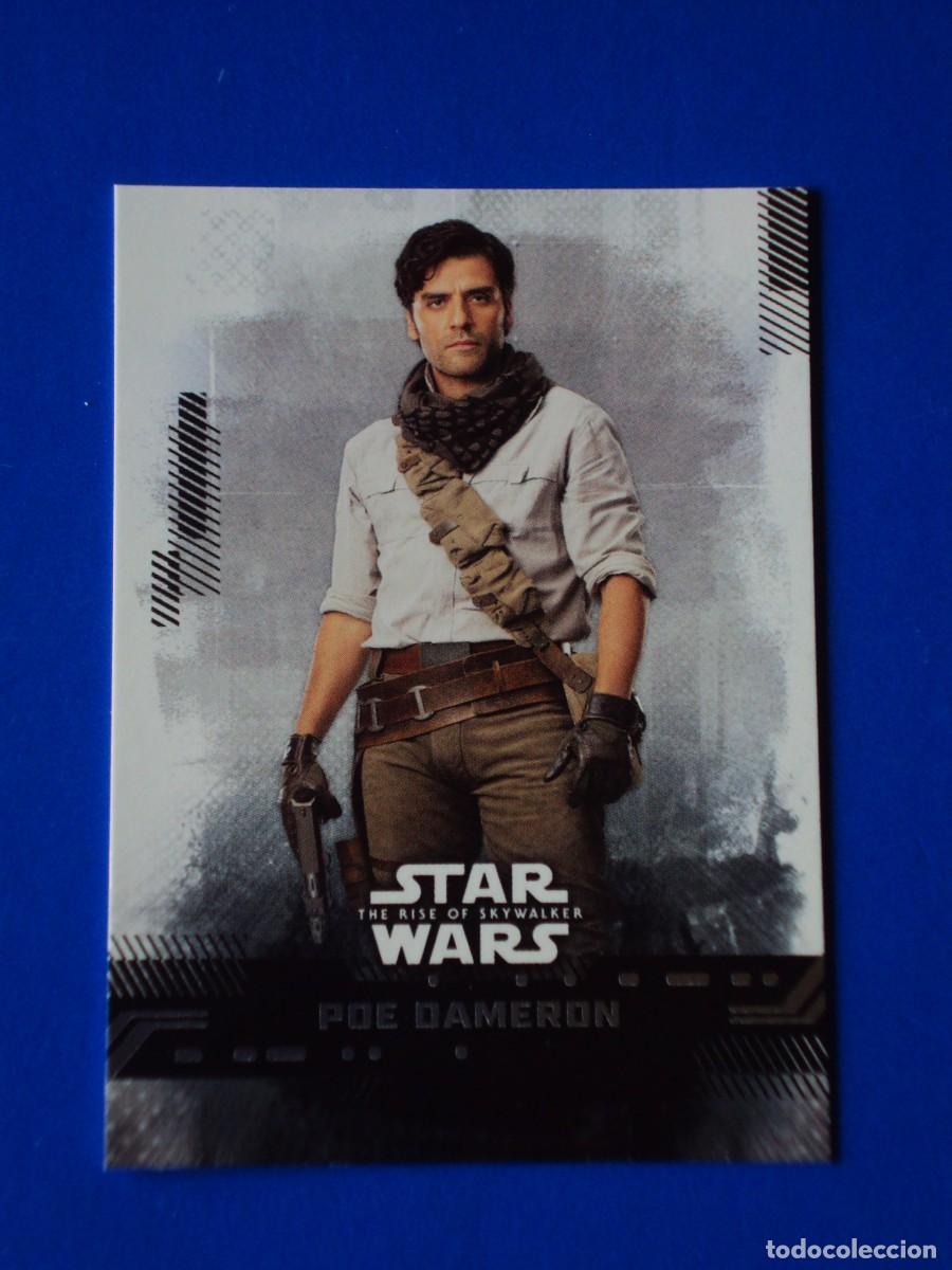 Trading cards: STAR WARS EL ASCENSO DE SKYWALKER N&ordm; 3 BASE POE DAMERON TOPPS TRADING CARD NUEVA