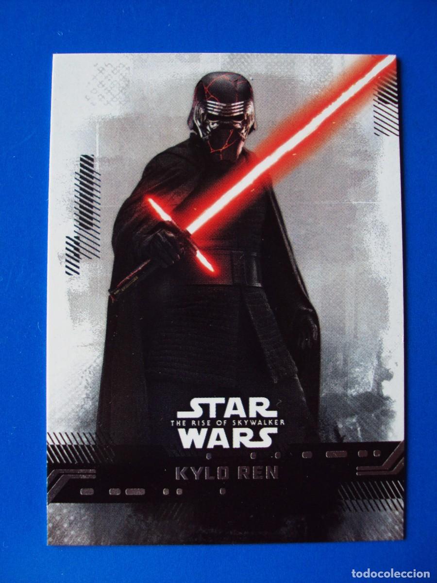 Trading cards: STAR WARS EL ASCENSO DE SKYWALKER N&ordm; 4 BASE KYLO REN TOPPS TRADING CARD NUEVA