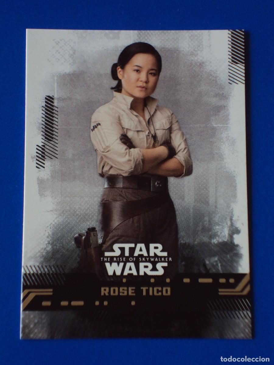 Trading cards: STAR WARS EL ASCENSO DE SKYWALKER N&ordm; 6 BASE ROSE TICO TOPPS TRADING CARD NUEVA