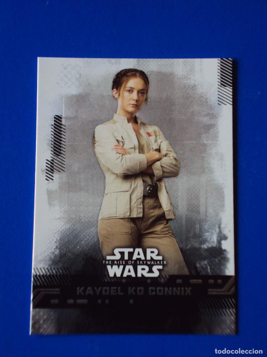 Trading cards: STAR WARS EL ASCENSO DE SKYWALKER N&ordm; 10 BASE KAYDEL KO CONNIX TOPPS TRADING CARD NUEVA