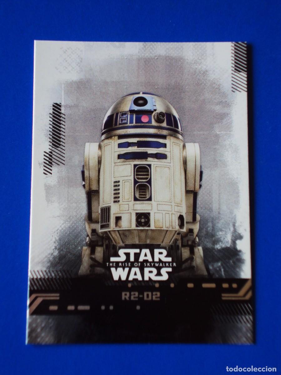 Trading cards: STAR WARS EL ASCENSO DE SKYWALKER N&ordm; 22 BASE R2-D2 TOPPS TRADING CARD NUEVA