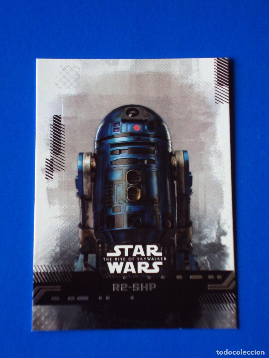 Trading cards: STAR WARS EL ASCENSO DE SKYWALKER N&ordm; 25 BASE R2-SHP TOPPS TRADING CARD NUEVA