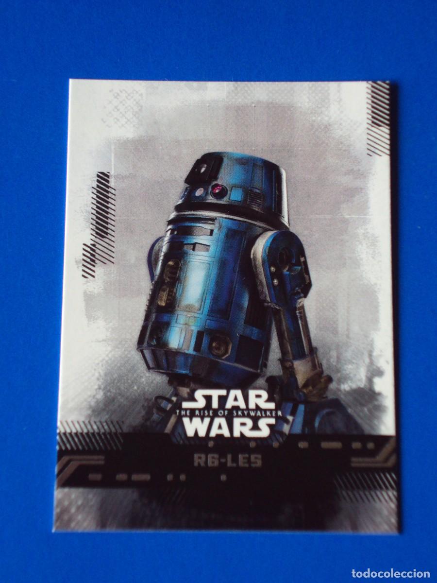 Trading cards: STAR WARS EL ASCENSO DE SKYWALKER N&ordm; 26 BASE R6-LES TOPPS TRADING CARD NUEVA