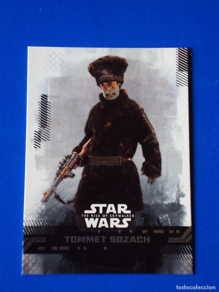 Trading cards: STAR WARS EL ASCENSO DE SKYWALKER N&ordm; 28 BASE TOMMET SOZACH TOPPS TRADING CARD NUEVA