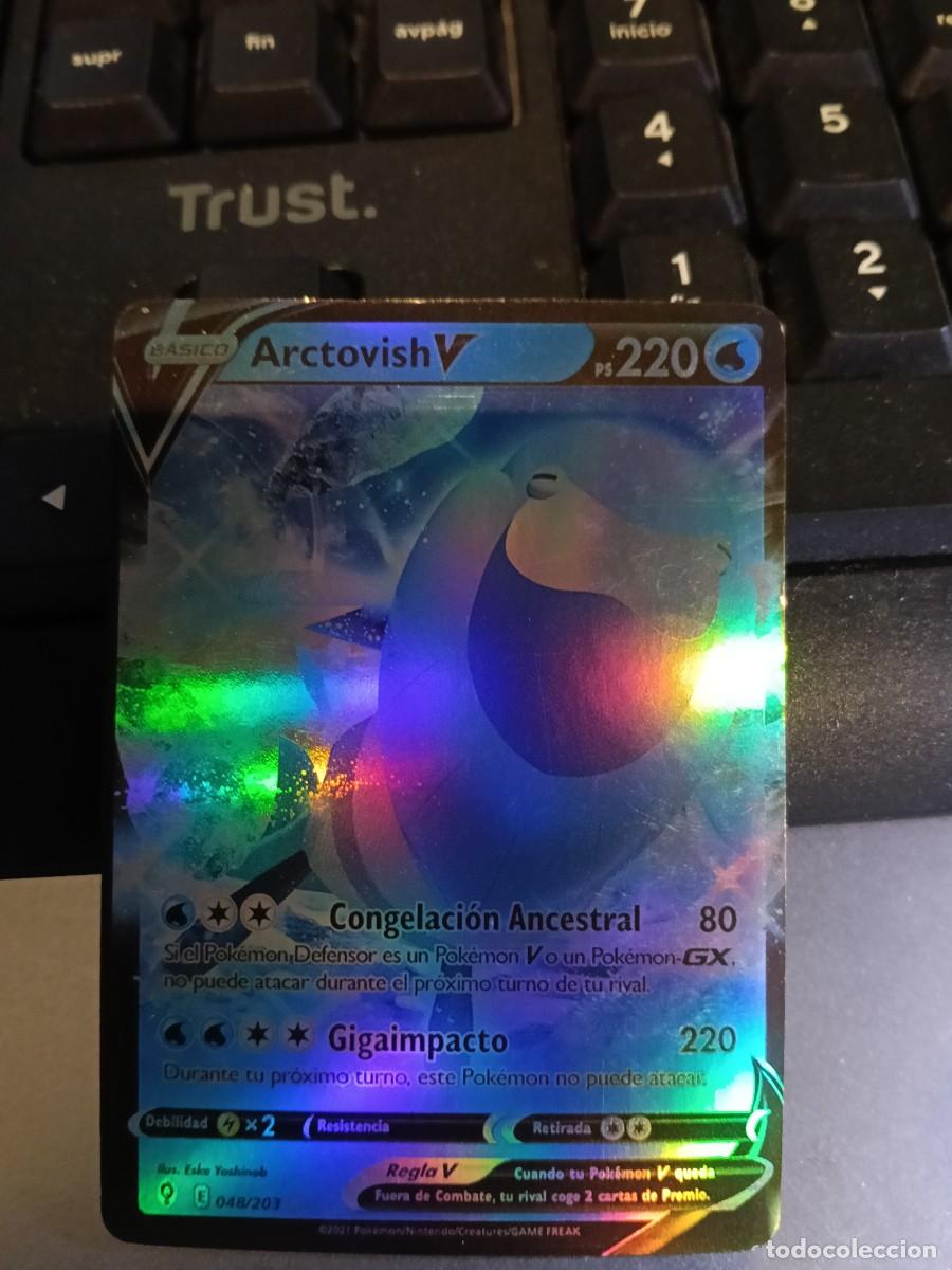 Trading cards: CROMO CARTA ARCTOVISH 48/203 CONGELACION ANCESTRAL GIGAIMPACTO BRILLANTE POKEMON 2021