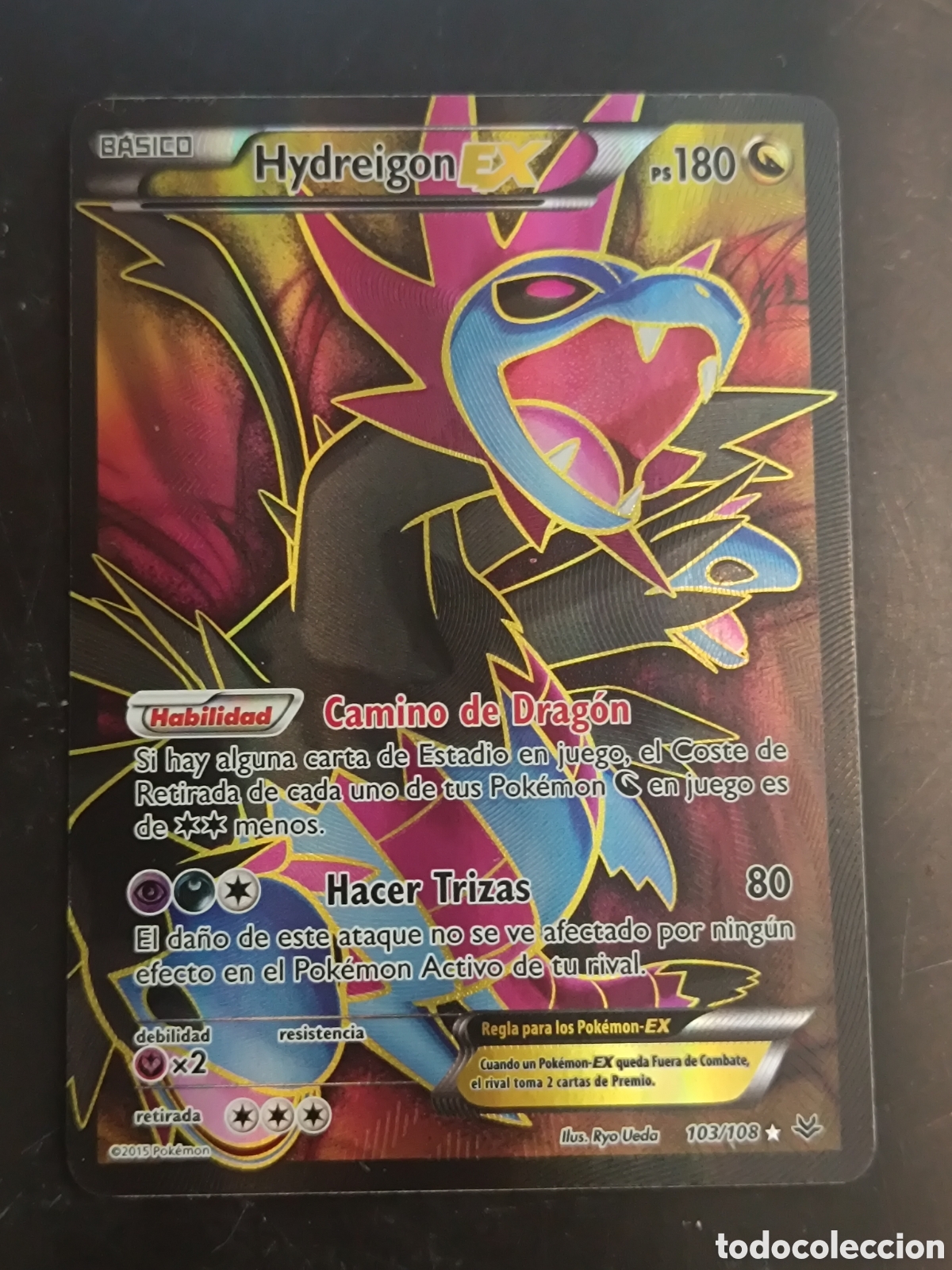 Trading cards: Hydreigon FA EX 103/108 XY Cielos Rugientes En Castellano