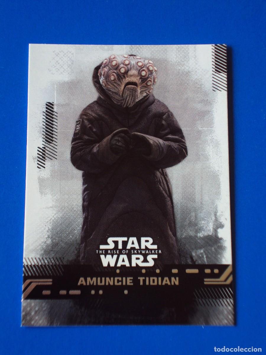 Trading cards: STAR WARS EL ASCENSO DE SKYWALKER N&ordm; 31 BASE AMUNCIE TIDIAN TOPPS TRADING CARD NUEVA