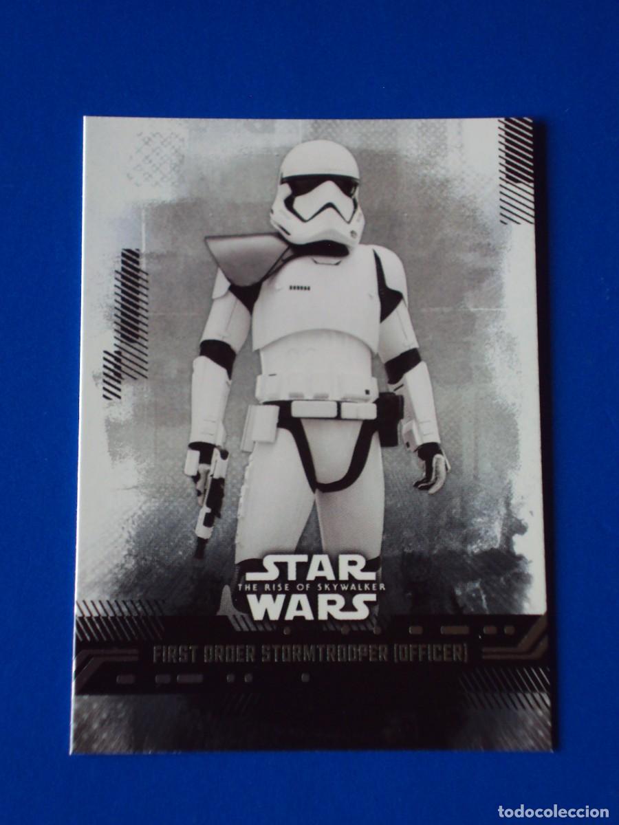 Trading cards: STAR WARS EL ASCENSO DE SKYWALKER N&ordm; 35 BASE FIRST ORDER STORMTROOPER TOPPS TRADING CARD NUEVA