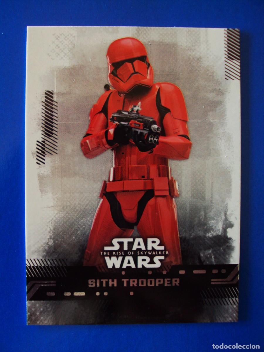 Trading cards: STAR WARS EL ASCENSO DE SKYWALKER N&ordm; 40 BASE SITH TROOPER TOPPS TRADING CARD NUEVA
