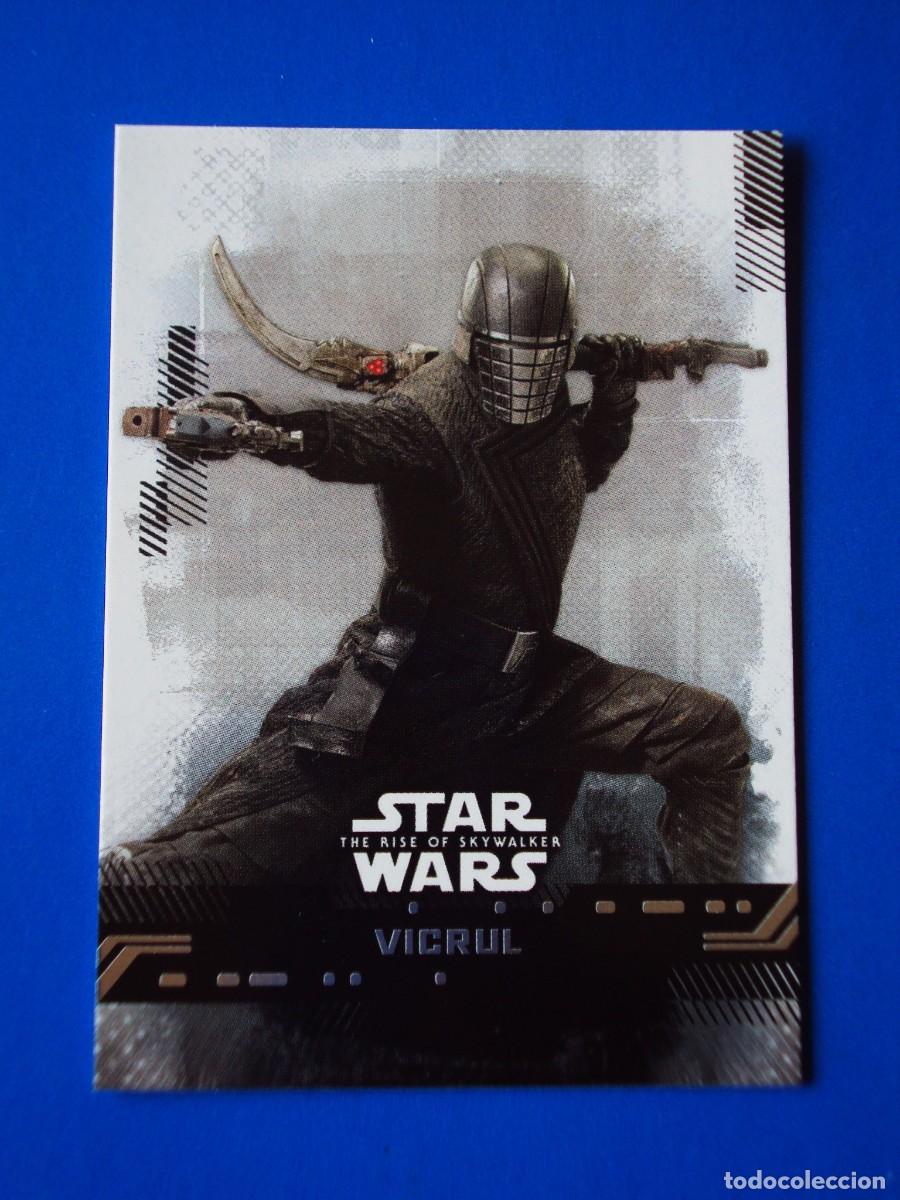 Trading cards: STAR WARS EL ASCENSO DE SKYWALKER N&ordm; 46 BASE VICRUL TOPPS TRADING CARD NUEVA