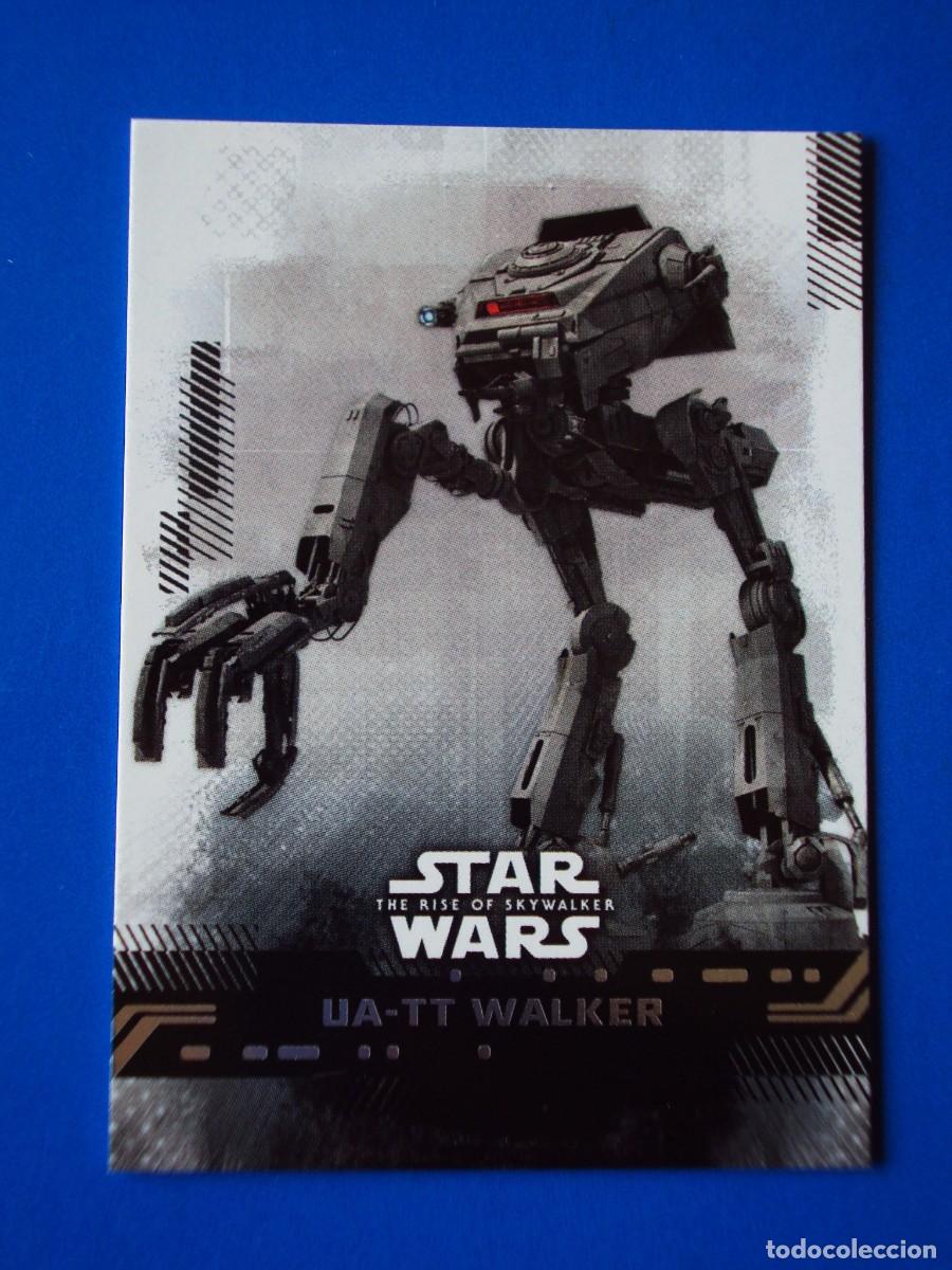 Trading cards: STAR WARS EL ASCENSO DE SKYWALKER N&ordm; 55 BASE UA-TT WALKER TOPPS TRADING CARD NUEVA