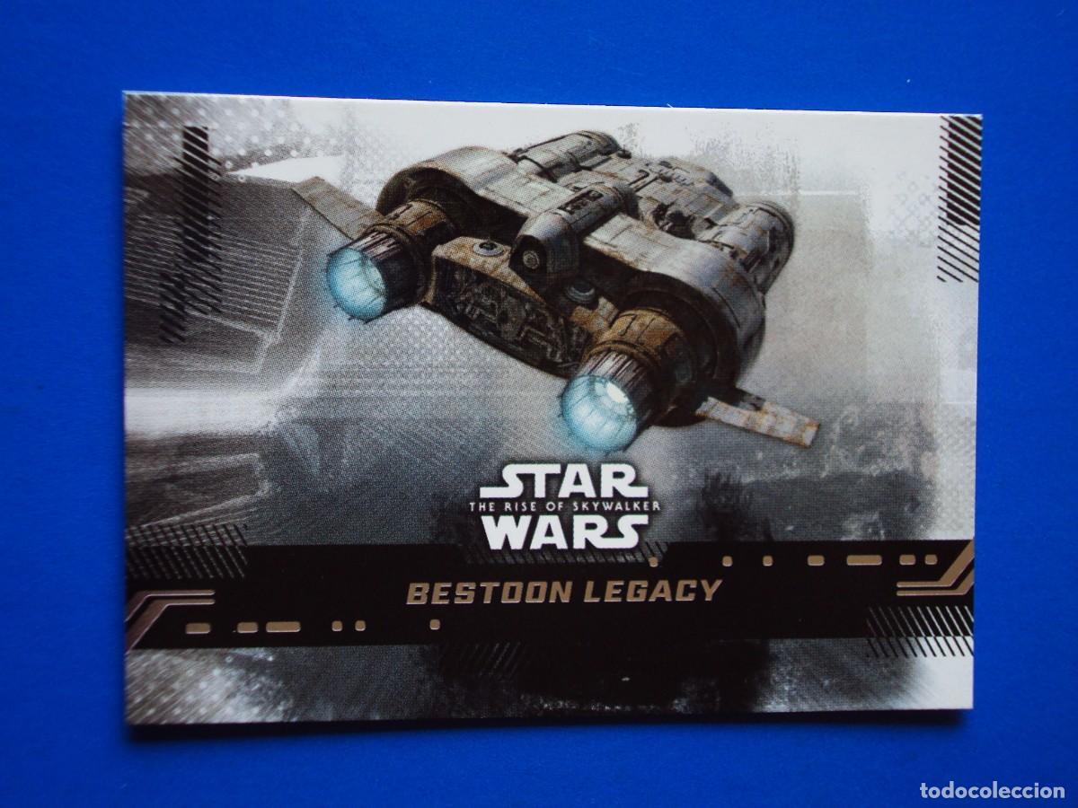Trading cards: STAR WARS EL ASCENSO DE SKYWALKER N&ordm; 57 BASE BESTOON LEGACY TOPPS TRADING CARD NUEVA