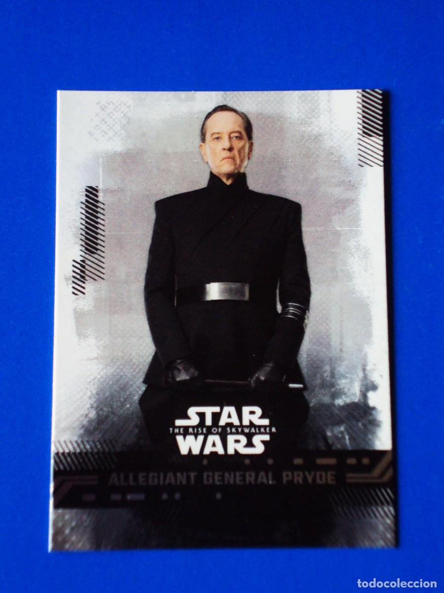 Trading cards: STAR WARS EL ASCENSO DE SKYWALKER N&ordm; 39 BASE ALLEGIANT GENERAL PRYDE TOPPS TRADING CARD NUEVA