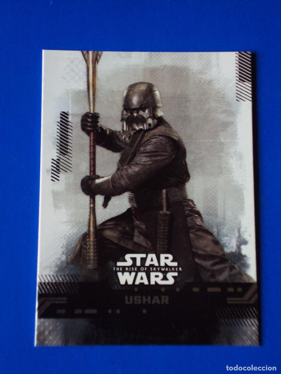 Trading cards: STAR WARS EL ASCENSO DE SKYWALKER N&ordm; 44 BASE USHAR TOPPS TRADING CARD NUEVA