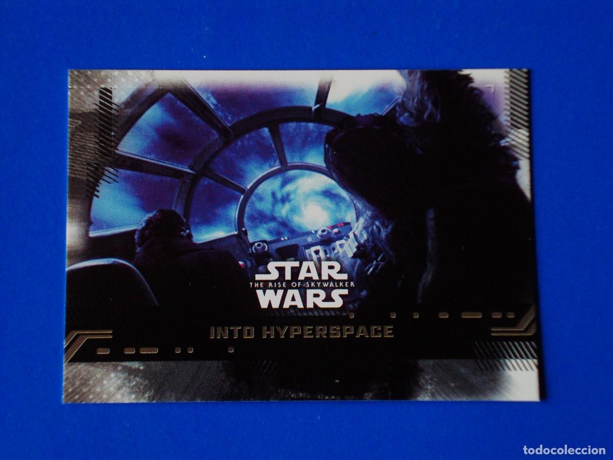 Trading cards: STAR WARS EL ASCENSO DE SKYWALKER N&ordm; 63 BASE INTO HYPERSPACE TOPPS TRADING CARD NUEVA