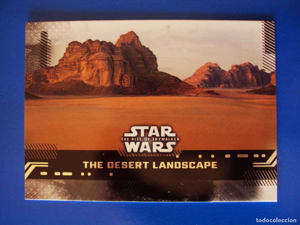 Trading cards: STAR WARS EL ASCENSO DE SKYWALKER N&ordm; 82 BASE THE DESERT LANDSCAPE TOPPS TRADING CARD NUEVA