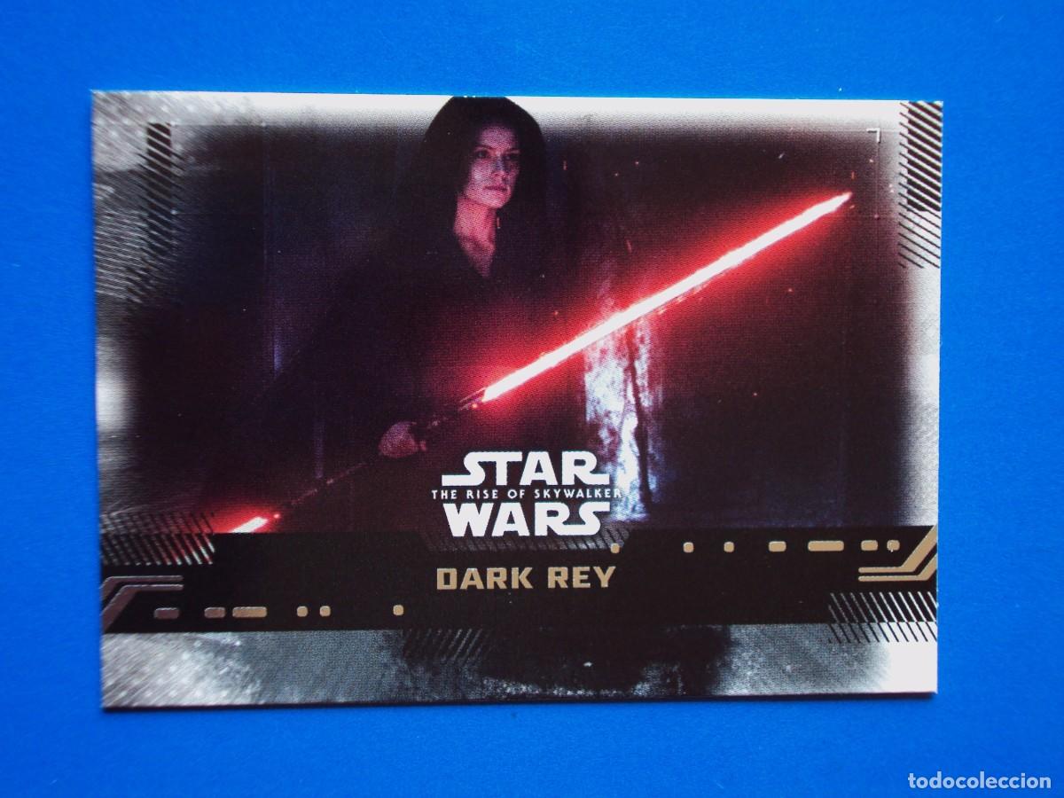 Trading cards: STAR WARS EL ASCENSO DE SKYWALKER N&ordm; 65 BASE DARK REY TOPPS TRADING CARD NUEVA