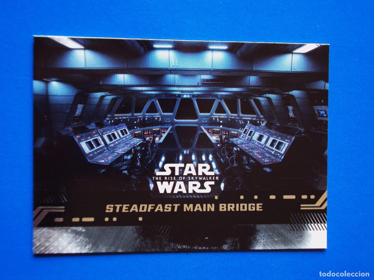Trading cards: STAR WARS EL ASCENSO DE SKYWALKER N&ordm; 94 BASE STEADFAST MAIN BRIDGE TOPPS TRADING CARD NUEVA