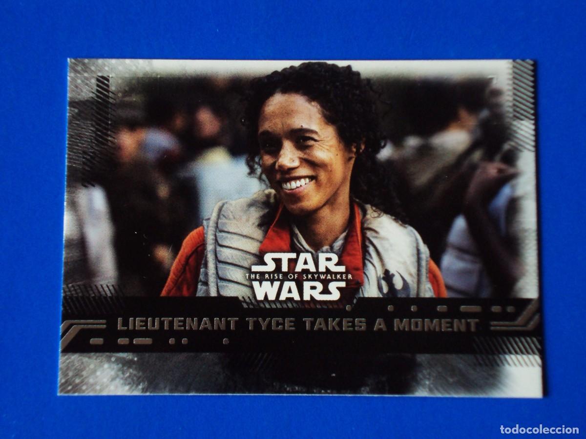 Trading cards: STAR WARS EL ASCENSO DE SKYWALKER N&ordm; 99 BASE LIEUTENANT TYCE TAKES A MOMENT TOPPS TRADING CARD NUEVA