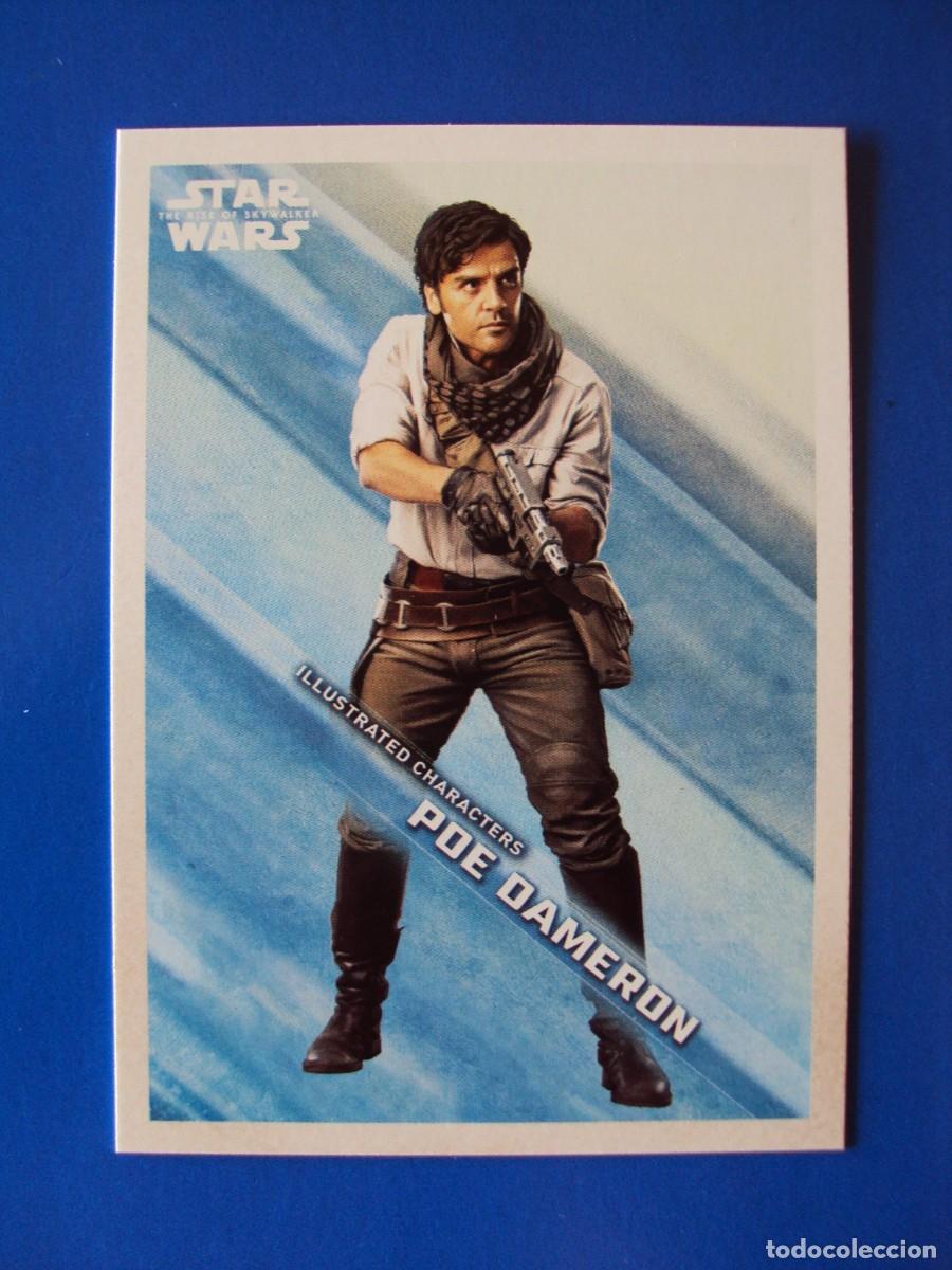Trading cards: STAR WARS EL ASCENSO DE SKYWALKER IC-3 IC - 3 POE DAMERON TOPPS TRADING CARD NUEVA
