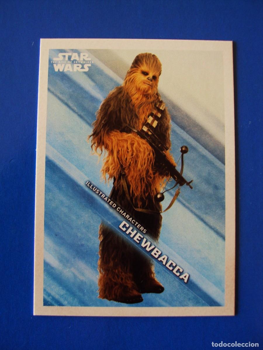 Trading cards: STAR WARS EL ASCENSO DE SKYWALKER IC-6 IC - 6 CHEWBACCA TOPPS TRADING CARD NUEVA