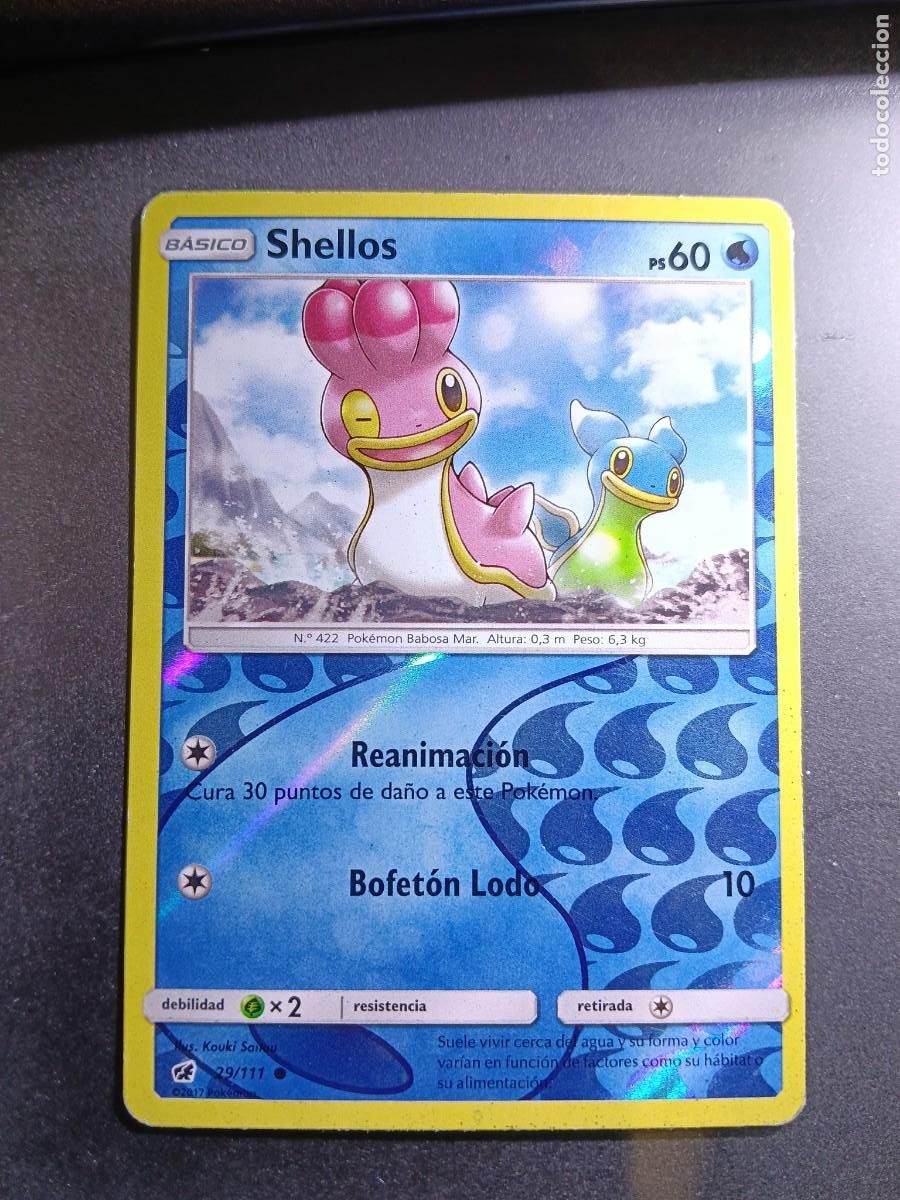 Trading cards: CROMO SHELLOS 29/111 REANIMACION BOFETON LODO POKEMON 2020