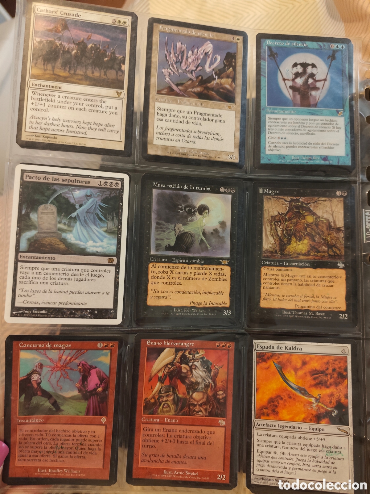 Trading cards: M&aacute;s de 400 cartas Magic 2003 MTG - Foto 2