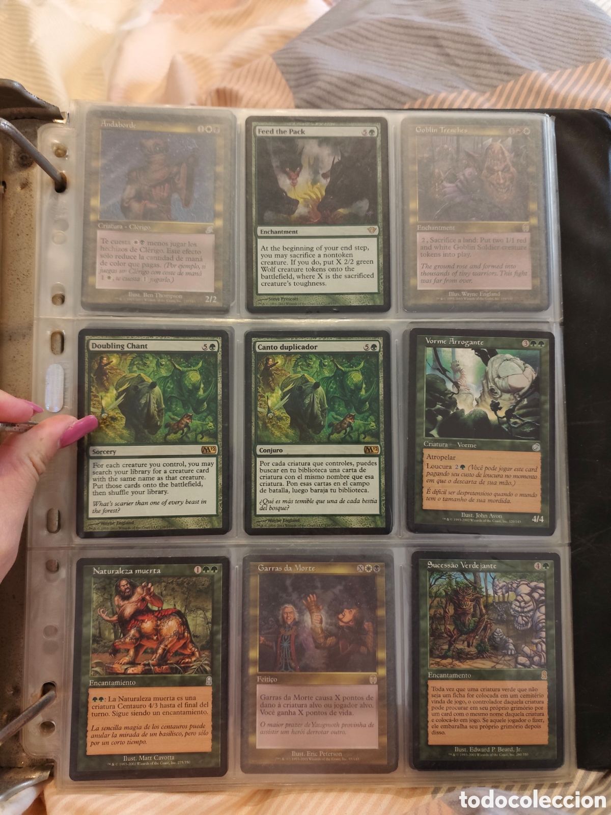 Trading cards: M&aacute;s de 400 cartas Magic 2003 MTG - Foto 23