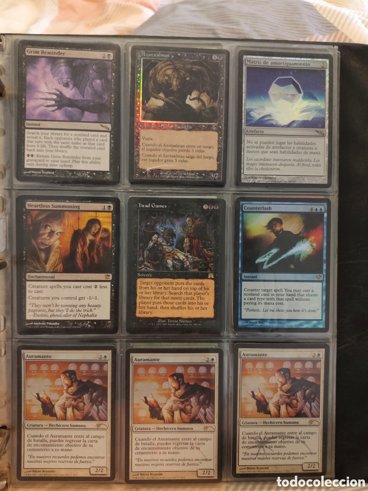 Trading cards: M&aacute;s de 400 cartas Magic 2003 MTG - Foto 29