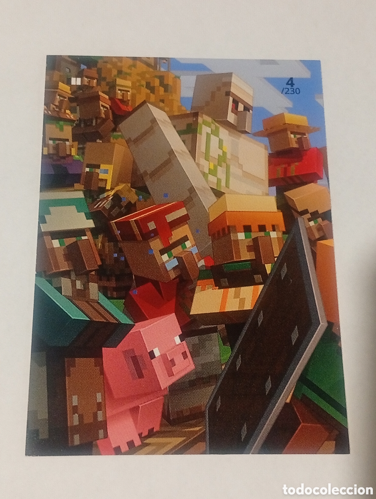 Trading cards: 4/230 MINECRAFT ADVENTURE TRADING CARDS GAME PANINI CROMOS CARDS TOPPS ALBUM 2020 MOJAN STUDIOS