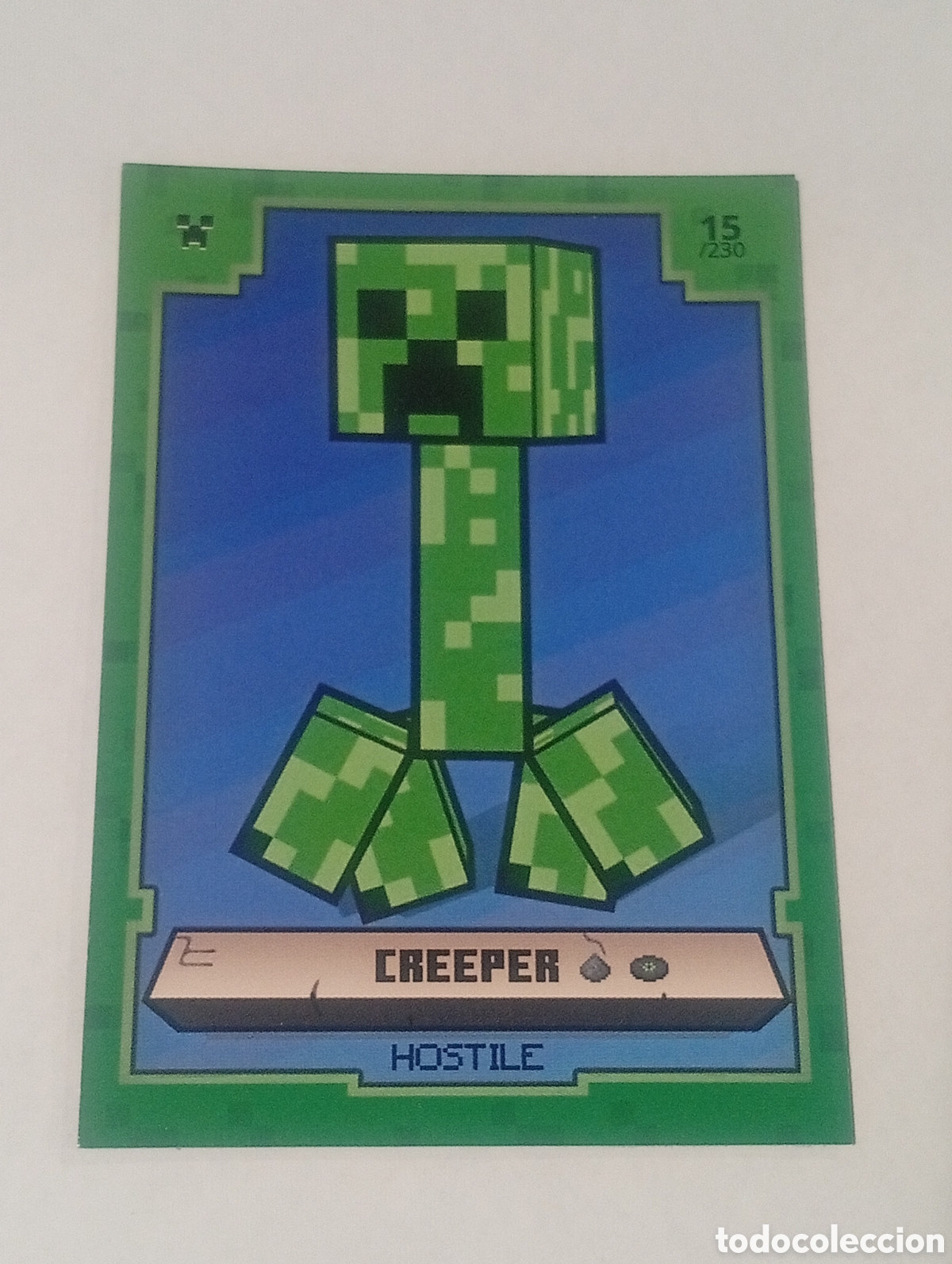 Trading cards: 15/230 MINECRAFT ADVENTURE TRADING CARDS GAME PANINI CROMOS CARDS TOPPS ALBUM 2020 MOJAN STUDIOS TCG