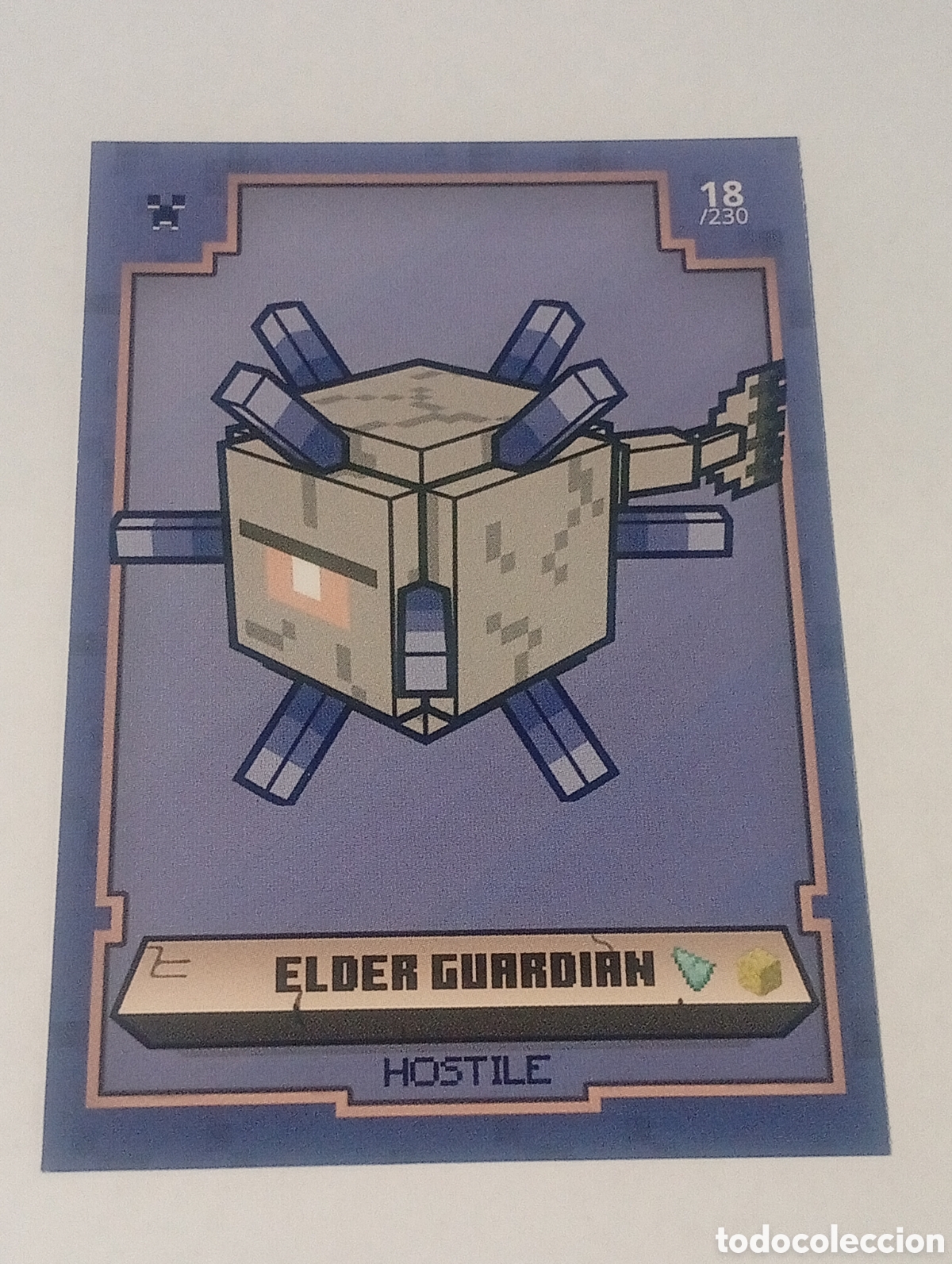 Trading cards: 18/230 MINECRAFT ADVENTURE TRADING CARDS GAME PANINI CROMOS CARDS TOPPS ALBUM 2020 MOJAN STUDIOS TCG