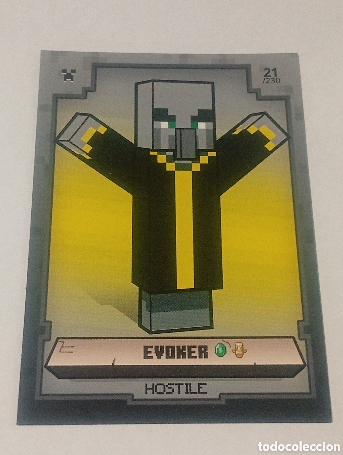 Trading cards: 21/230 MINECRAFT ADVENTURE TRADING CARDS GAME PANINI CROMOS CARDS TOPPS ALBUM 2020 MOJAN STUDIOS TCG
