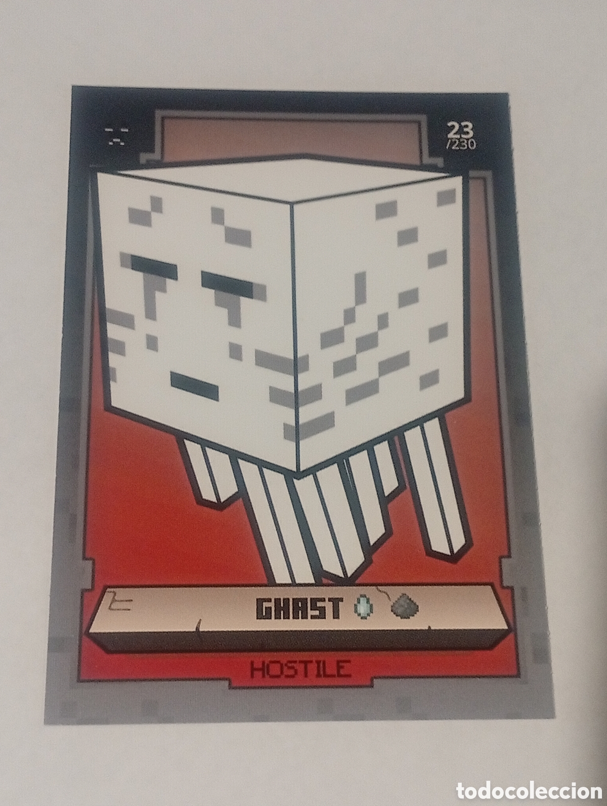 Trading cards: 23/230 MINECRAFT ADVENTURE TRADING CARDS GAME PANINI CROMOS CARDS TOPPS ALBUM 2020 MOJAN STUDIOS TCG
