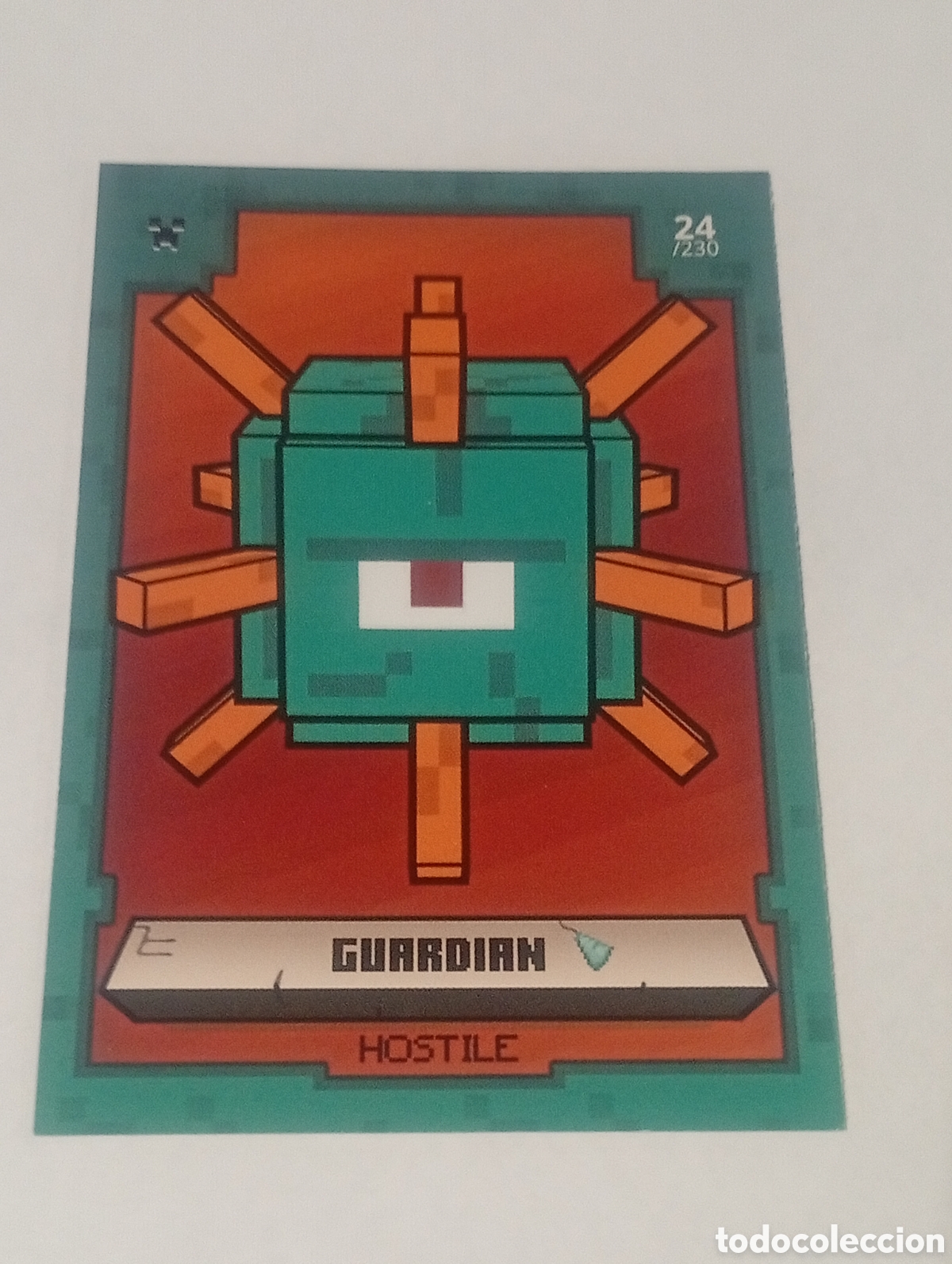Trading cards: 24/230 MINECRAFT ADVENTURE TRADING CARDS GAME PANINI CROMOS CARDS TOPPS ALBUM 2020 MOJAN STUDIOS TCG