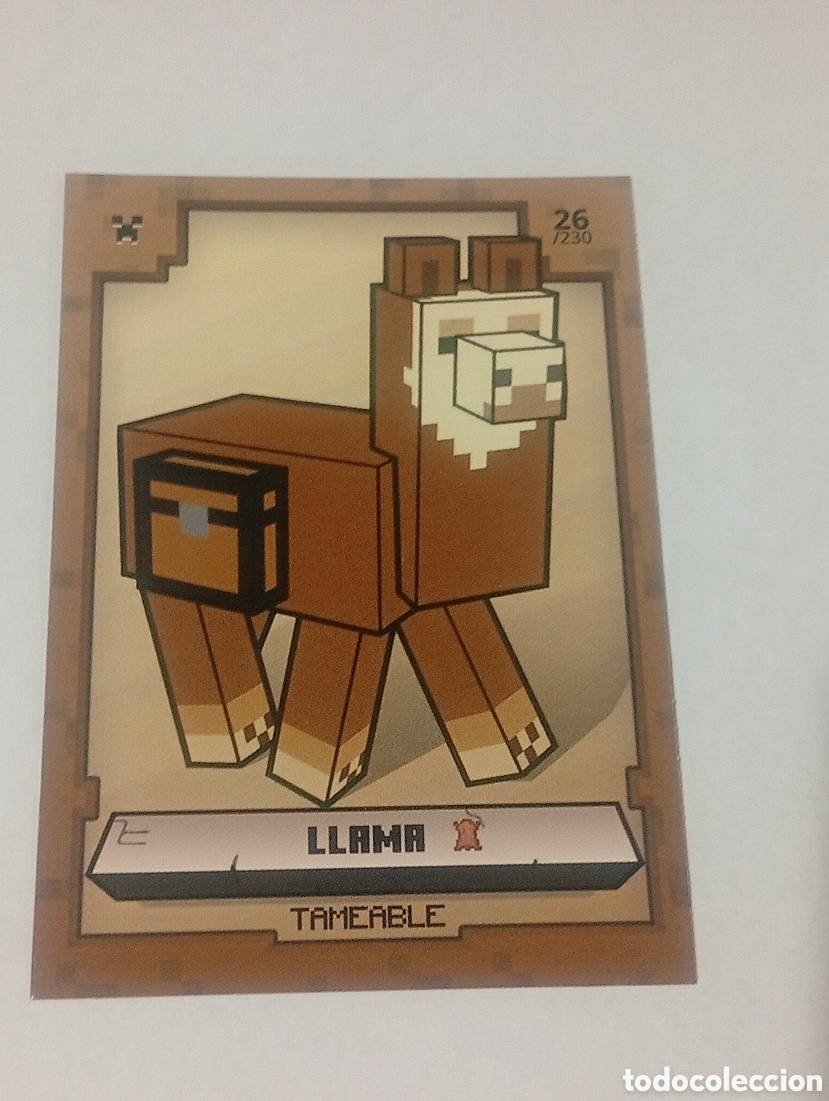 Trading cards: 26/230 MINECRAFT ADVENTURE TRADING CARDS GAME PANINI CROMOS CARDS TOPPS ALBUM 2020 MOJAN STUDIOS TCG