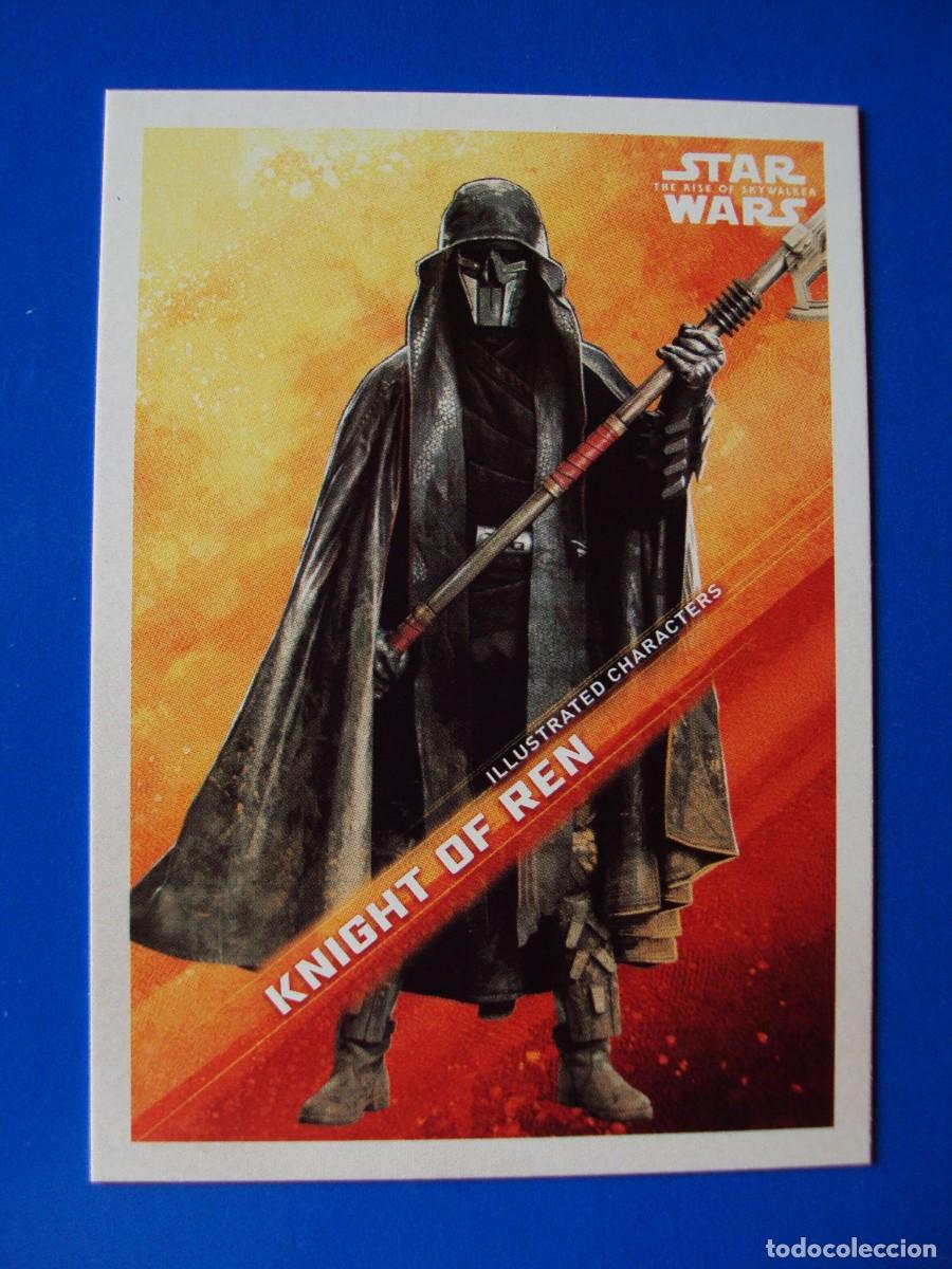 Trading cards: STAR WARS EL ASCENSO DE SKYWALKER IC-16 IC - 16 KNIGHT OF REN TOPPS TRADING CARD NUEVA