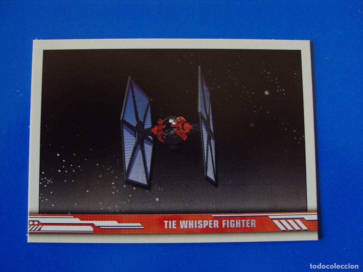 Trading cards: STAR WARS EL ASCENSO DE SKYWALKER SV-6 SV - 6 TIE WHISPER FIGHTER TOPPS TRADING CARD NUEVA
