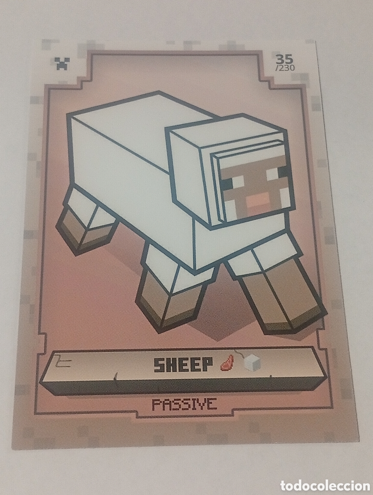 Trading cards: 35/230 MINECRAFT ADVENTURE TRADING CARDS GAME PANINI CROMOS CARDS TOPPS ALBUM 2020 MOJAN STUDIOS TCG