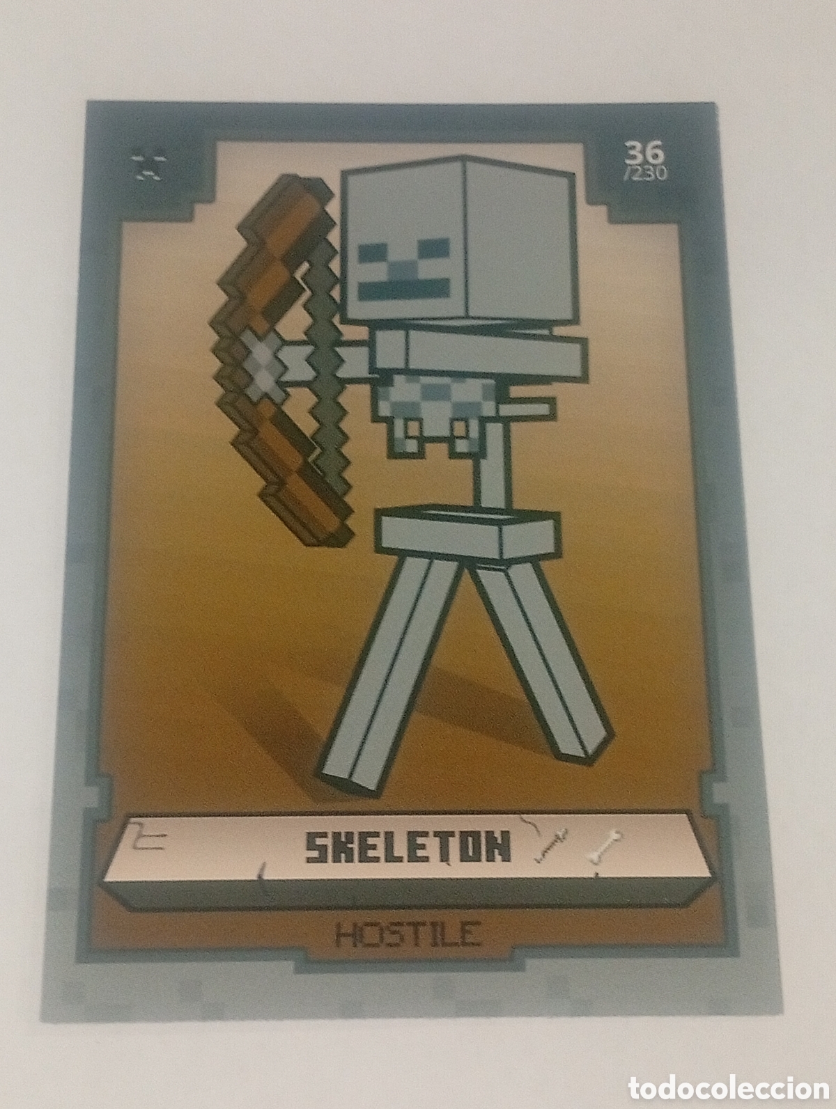 Trading cards: 36/230 MINECRAFT ADVENTURE TRADING CARDS GAME PANINI CROMOS CARDS TOPPS ALBUM 2020 MOJAN STUDIOS TCG