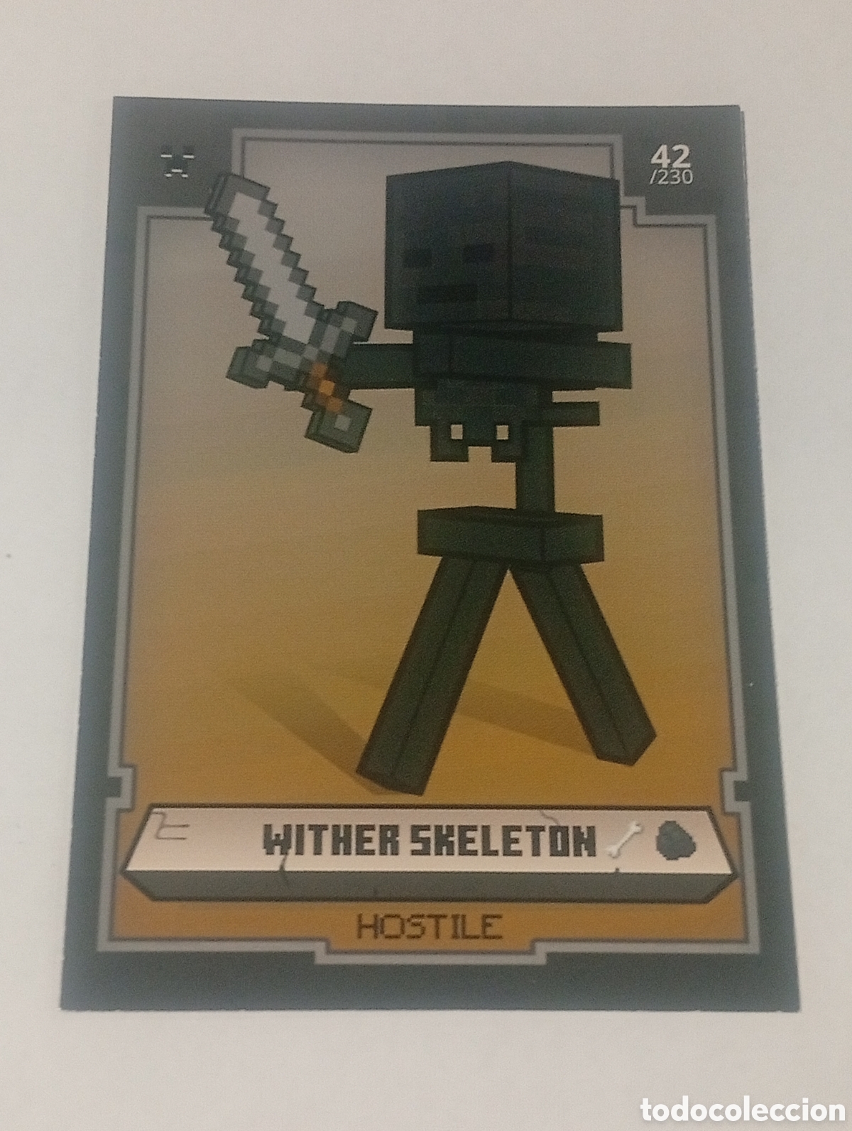 Trading cards: 42/230 MINECRAFT ADVENTURE TRADING CARDS GAME PANINI CROMOS CARDS TOPPS ALBUM 2020 MOJAN STUDIOS TCG