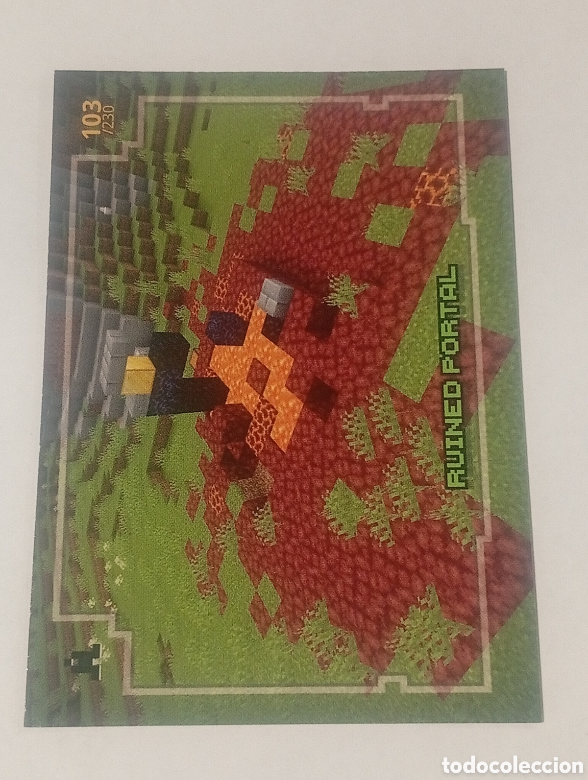Trading cards: 103/230 MINECRAFT ADVENTURE TRADING CARDS GAME PANINI CROMOS CARD TOPPS ALBUM 2020 MOJAN STUDIOS TCG