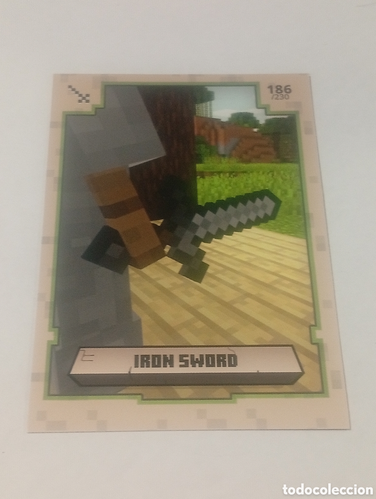 Trading cards: 186/230 MINECRAFT ADVENTURE TRADING CARDS GAME PANINI CROMOS CARD TOPPS ALBUM 2020 MOJAN STUDIOS TCG