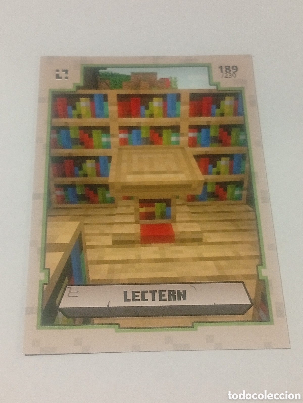 Trading cards: 189/230 MINECRAFT ADVENTURE TRADING CARDS GAME PANINI CROMOS CARD TOPPS ALBUM 2020 MOJAN STUDIOS TCG