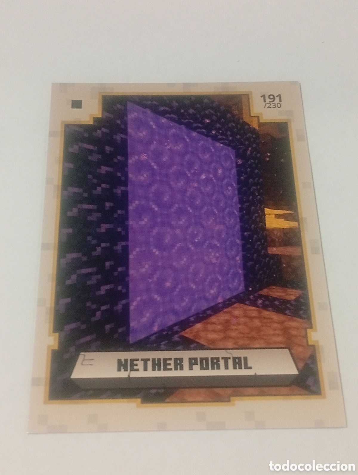 Trading cards: 191/230 MINECRAFT ADVENTURE TRADING CARDS GAME PANINI CROMOS CARD TOPPS ALBUM 2020 MOJAN STUDIOS TCG