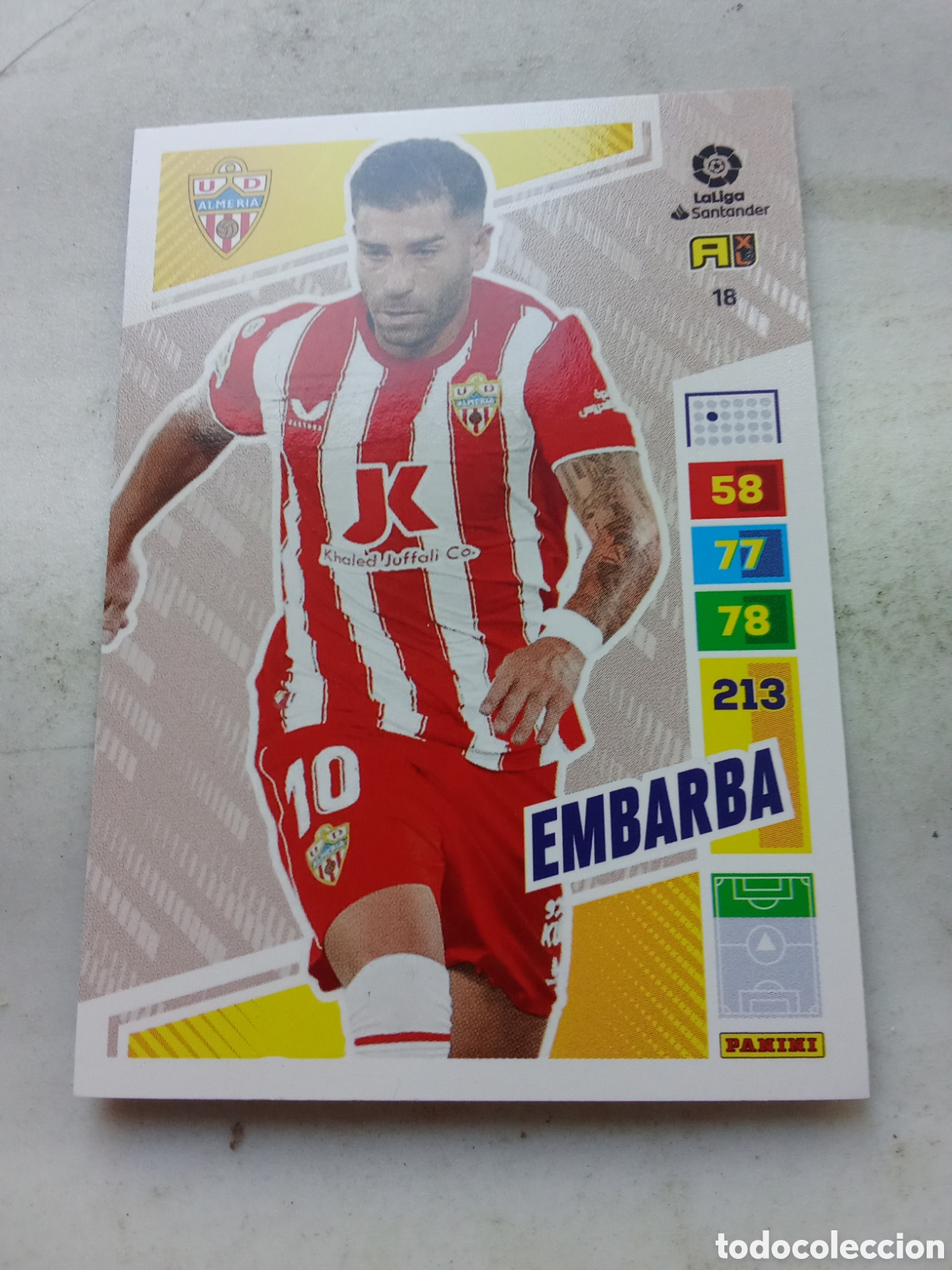 Trading cards: EMBARBA ALMERIA ADRENALYN 2022-23