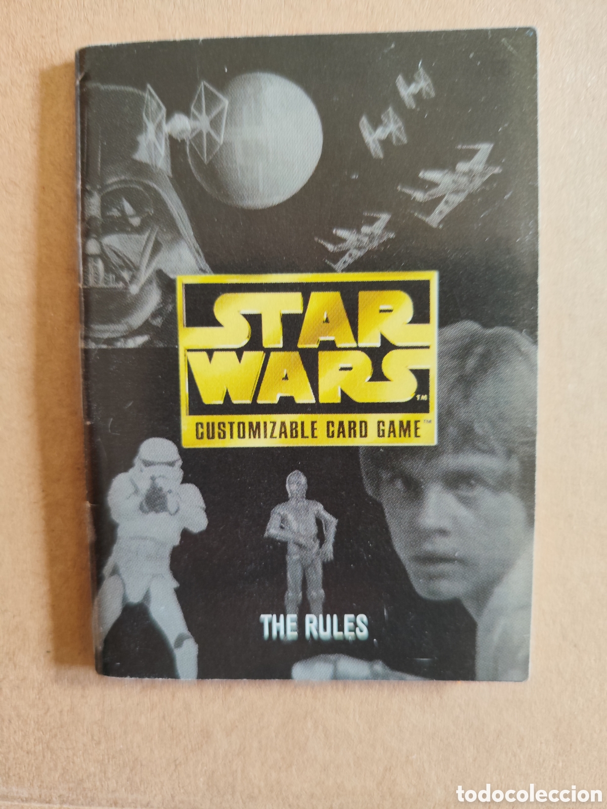 Trading cards: 69 cartas Star Wars Customizable Card Game y reglas juego