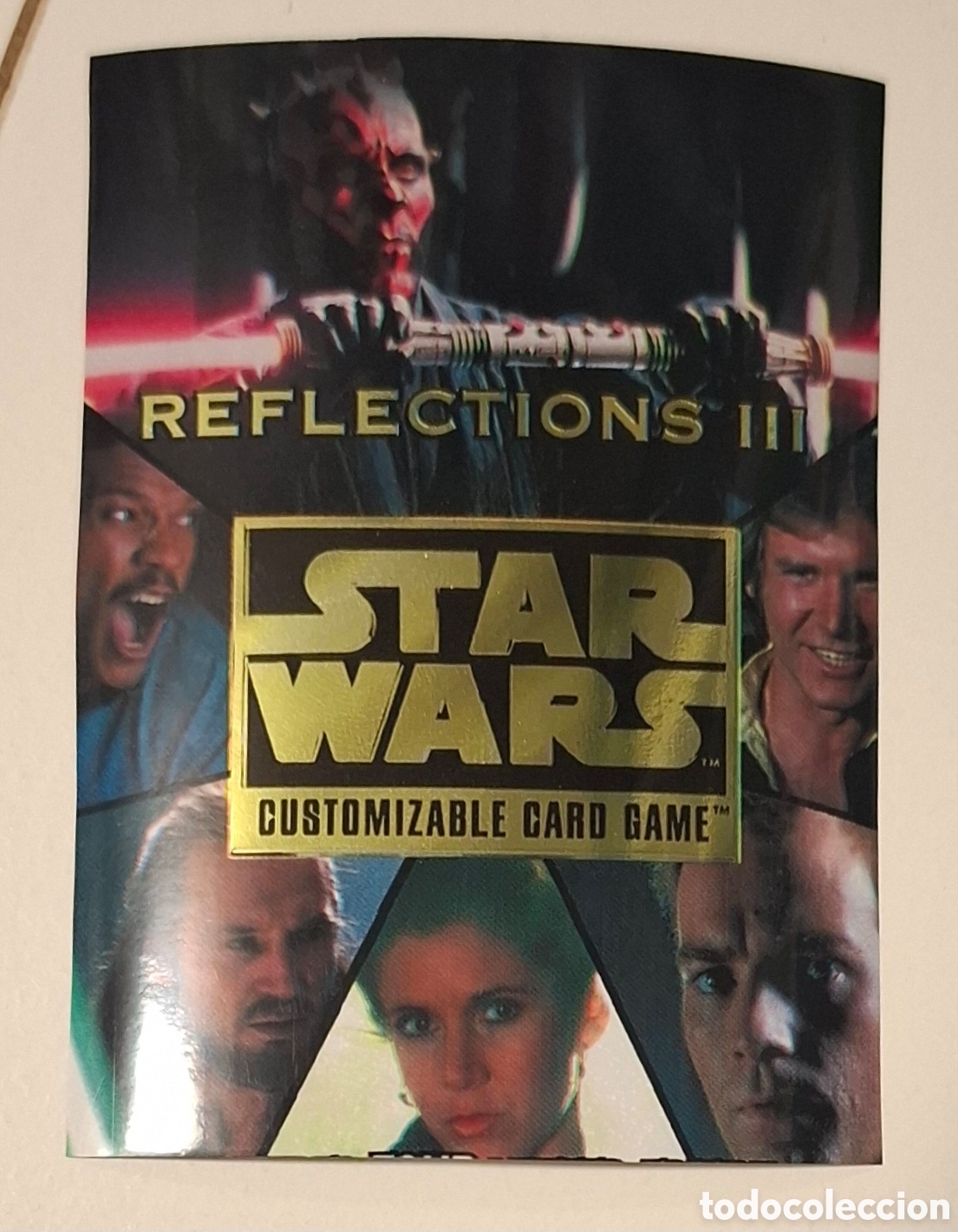 Trading cards: Star Wars ccg reflections 3 premium set completo - Foto 8