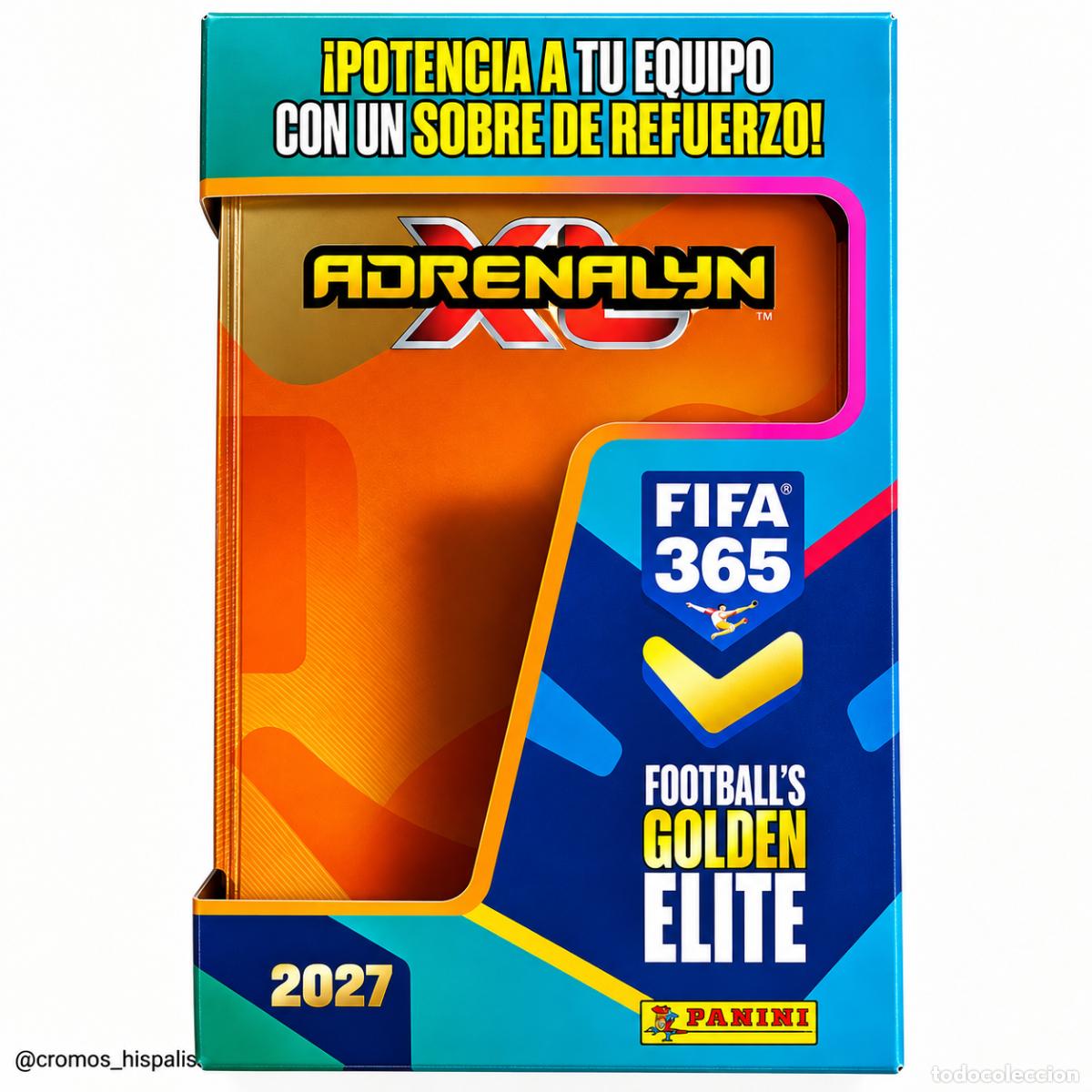 Trading cards: Panini FIFA 365 2027 Tin Box Pass (Naranja)