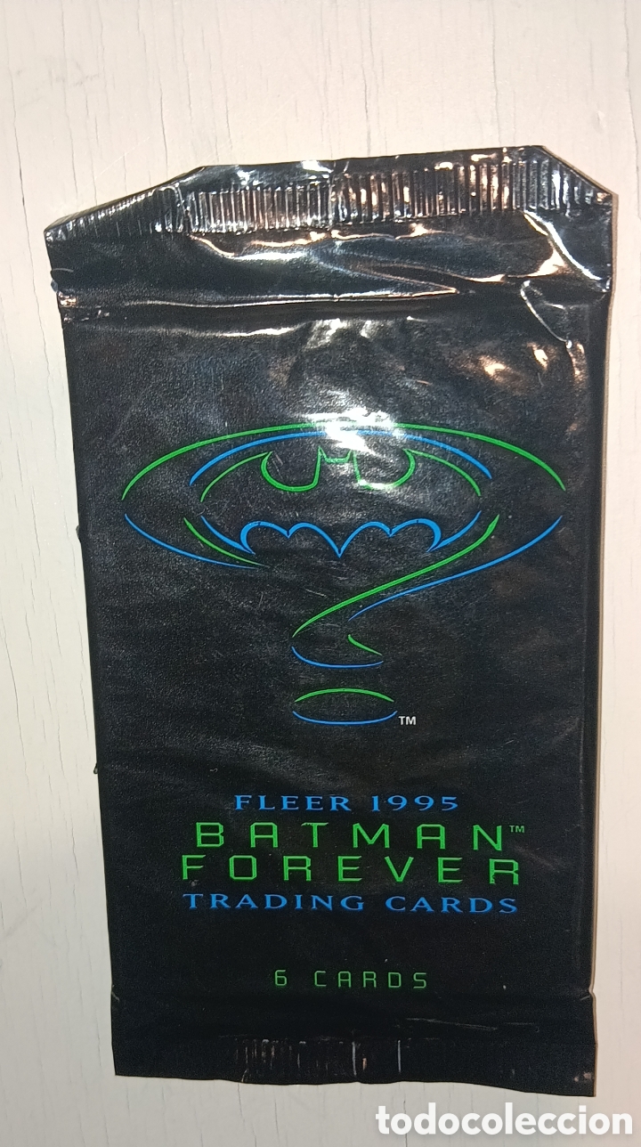 Trading cards: SOBRE SIN ABRIR BATMAN FOREVER 6 TRADING CARDS